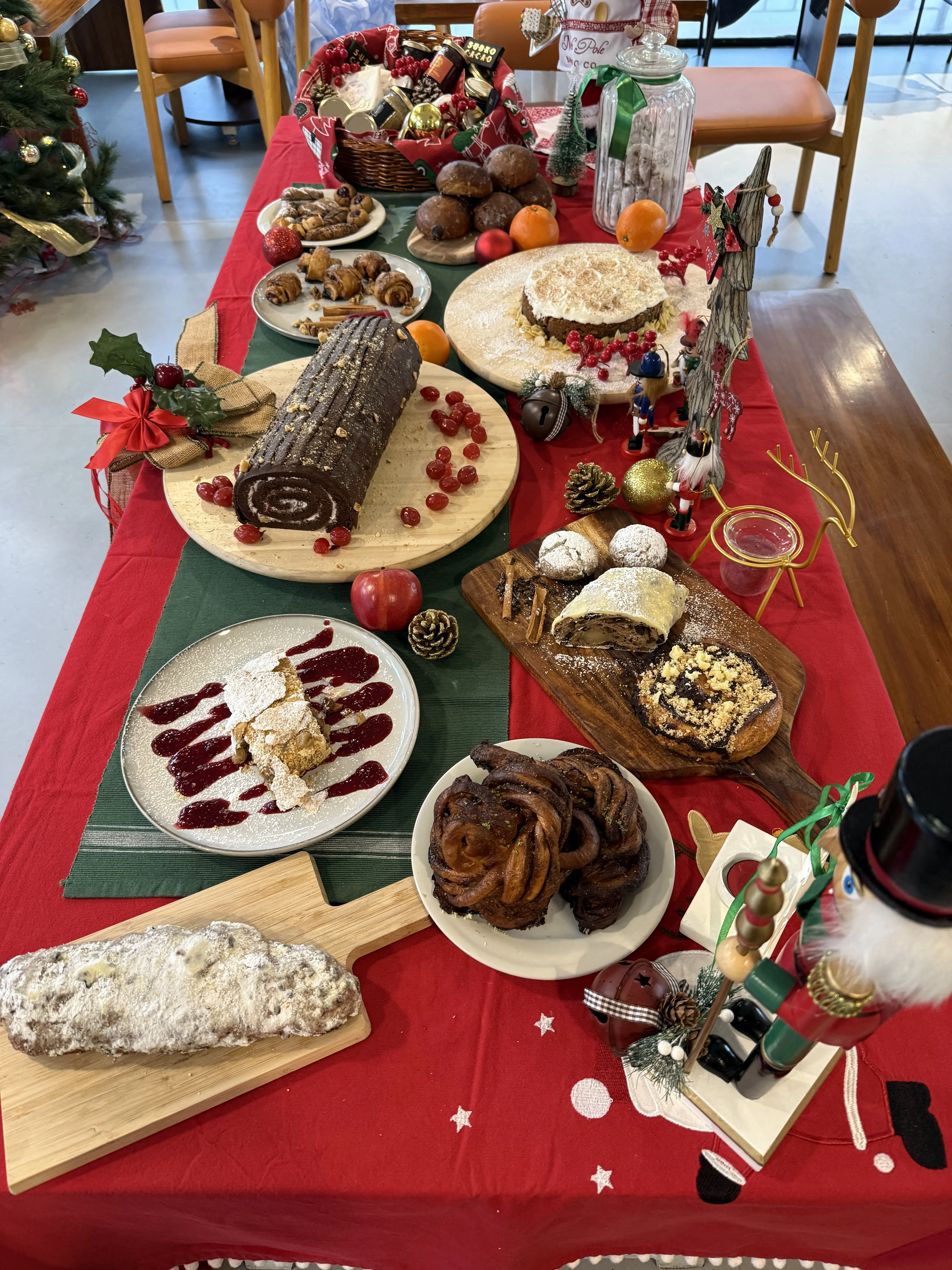 Pretzel burgers on a platter ready to serve